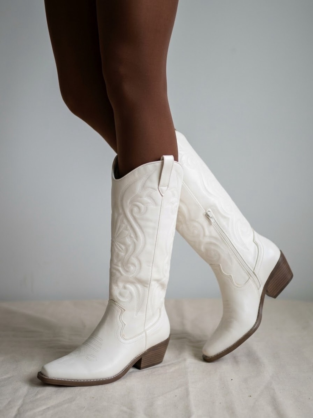 NWT Wild Fable Women’s Kenzie Tall Western Boots with Memory Foam Insole Size 8